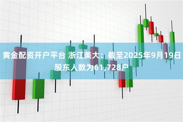黄金配资开户平台 浙江美大：截至2025年9月19日股东人数为61,728户